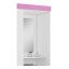 Guarda Roupa 2 Portas com Espelho Branco ou Rosa